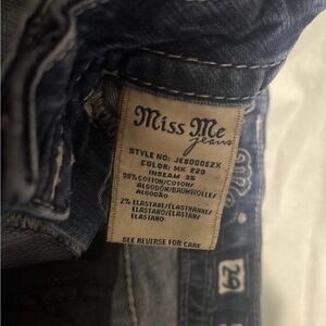 Miss Me Dark Blue Bootcut Jeans